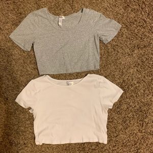 Set of two Crop Tops bundled.